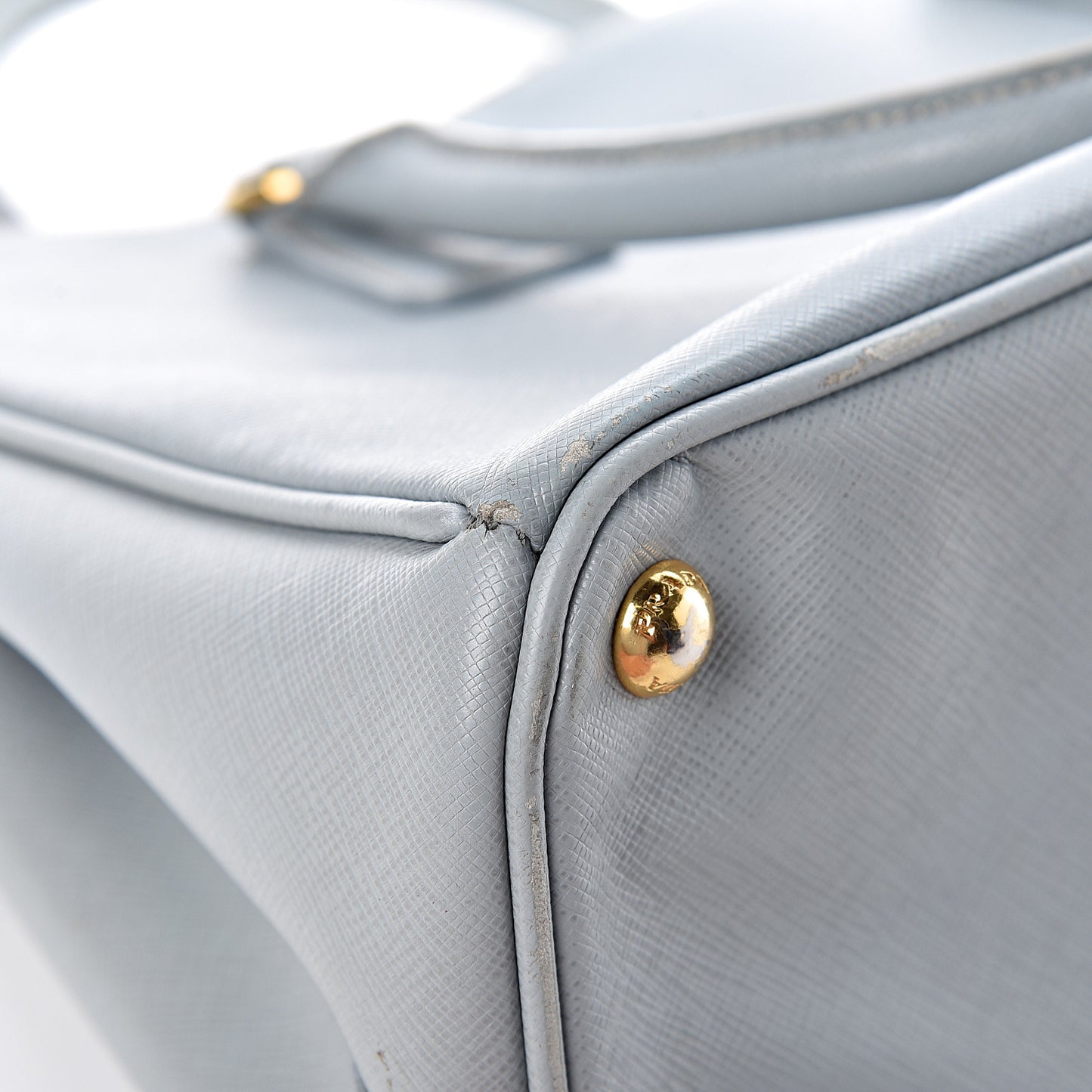 Saffiano Small Galleria Double Zip Tote Lago