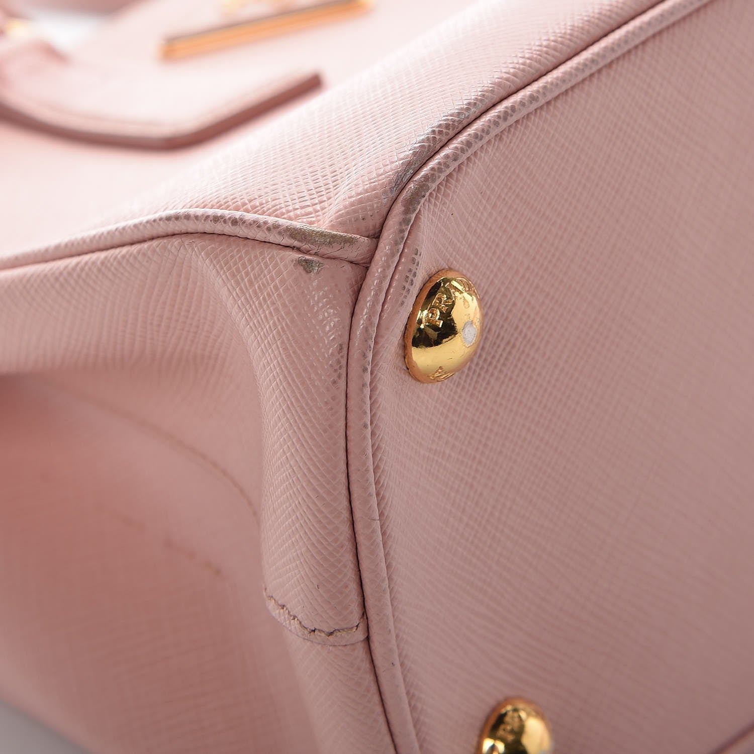 Prada Saffiano Mini Galleria Double Zip Tote Orchidea 19 of 19
