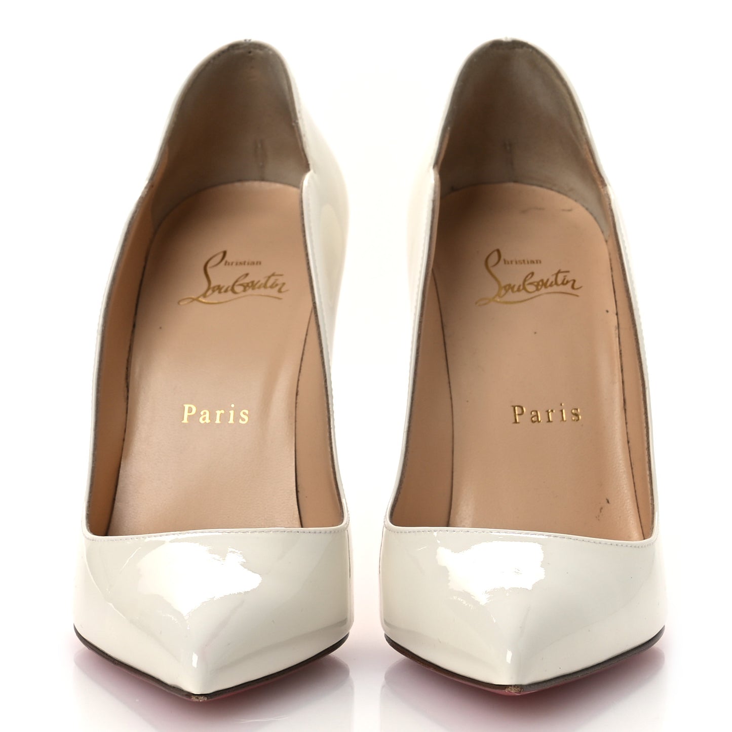 Patent Hot Chick 100 Pumps 38 White