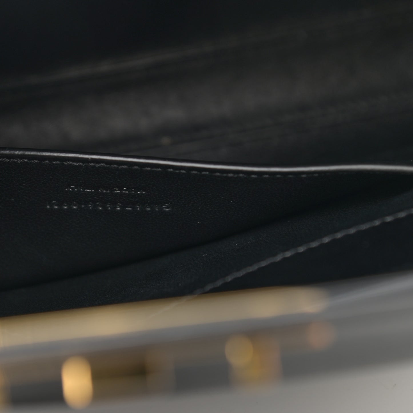 Smooth Calfskin Manhattan Shoulder Bag Black