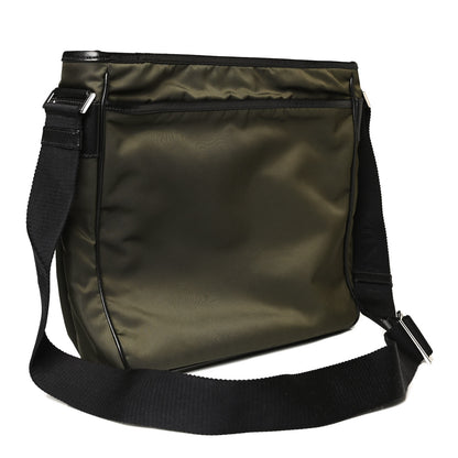 Prada Tessuto Nylon Saffiano Messenger Bag Militare 5 of 27
