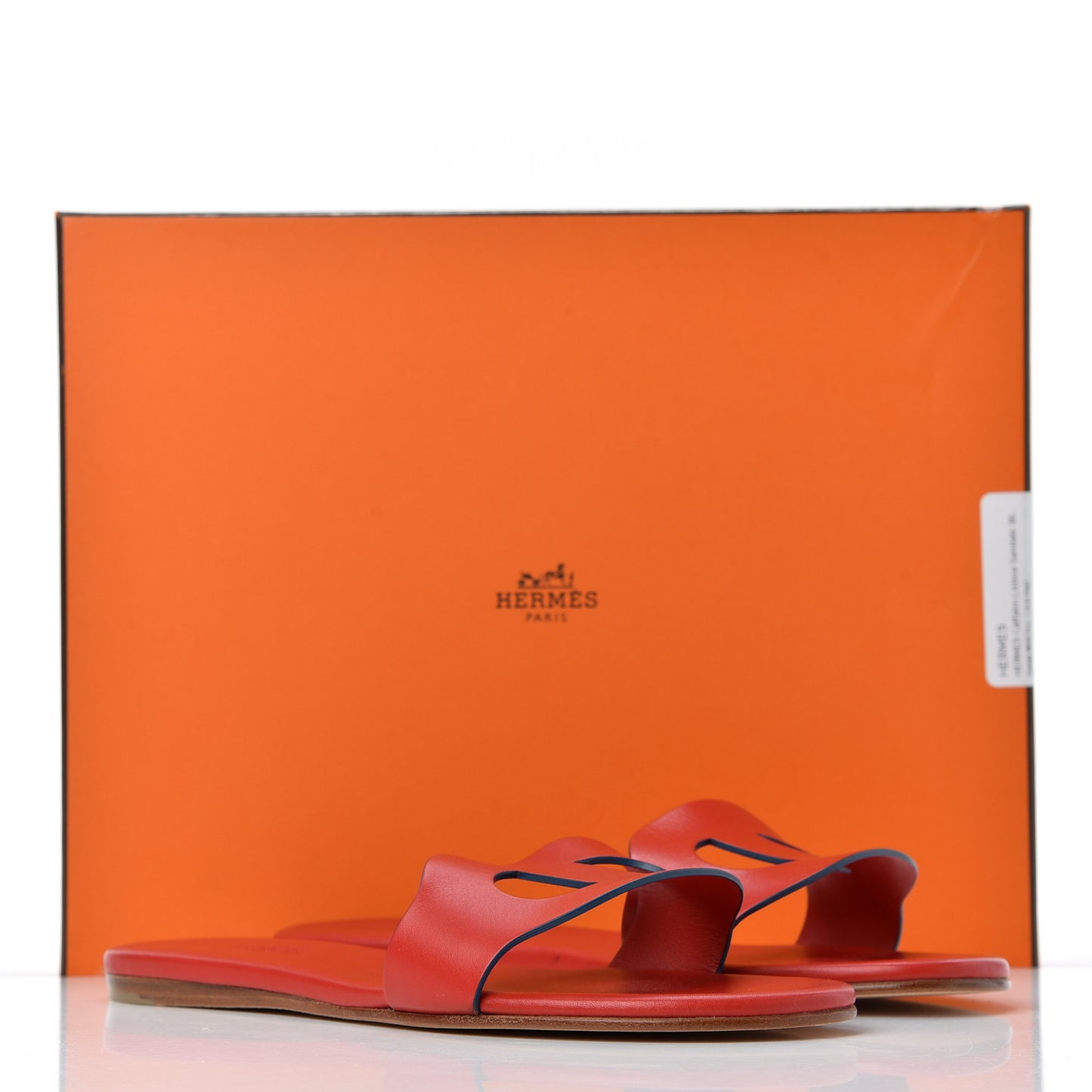 Calfskin Lisboa Sandals 36 Jasper Rouge