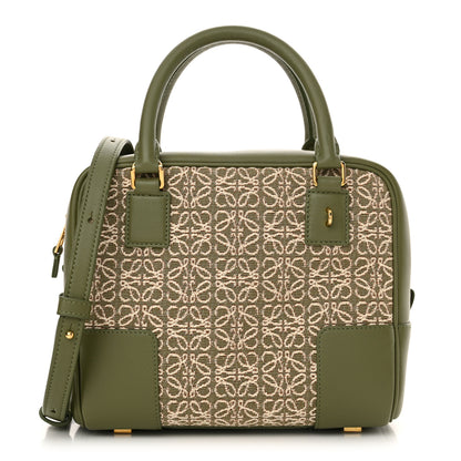 Loewe Jacquard Anagram Calfskin Amazona 19 Avocado Green 1 of 9