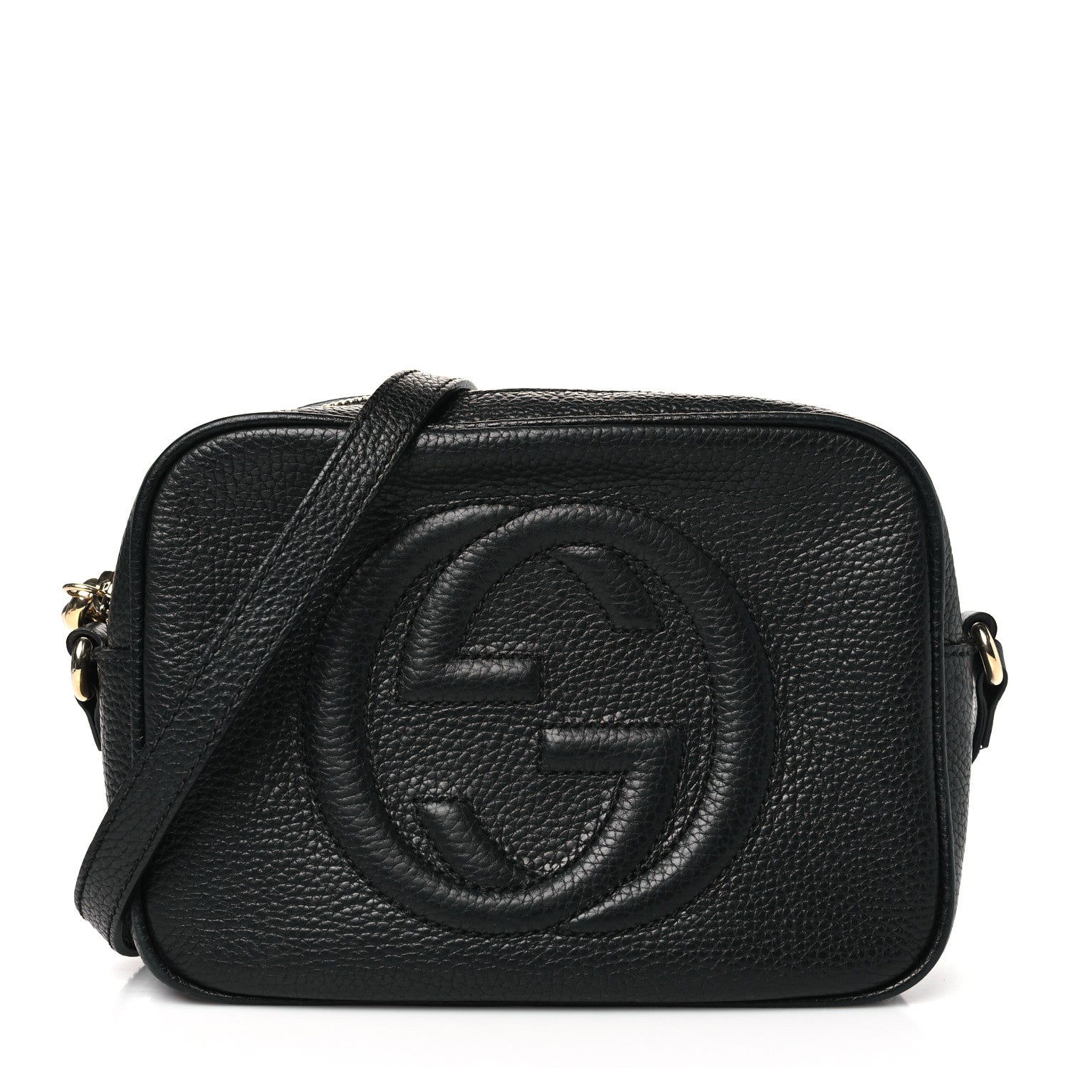 Gucci Pebbled Calfskin Small Soho Disco Bag Black 1 of 10