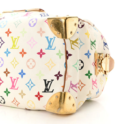 Louis Vuitton Monogram Multicolor Speedy 30 White 10 of 14