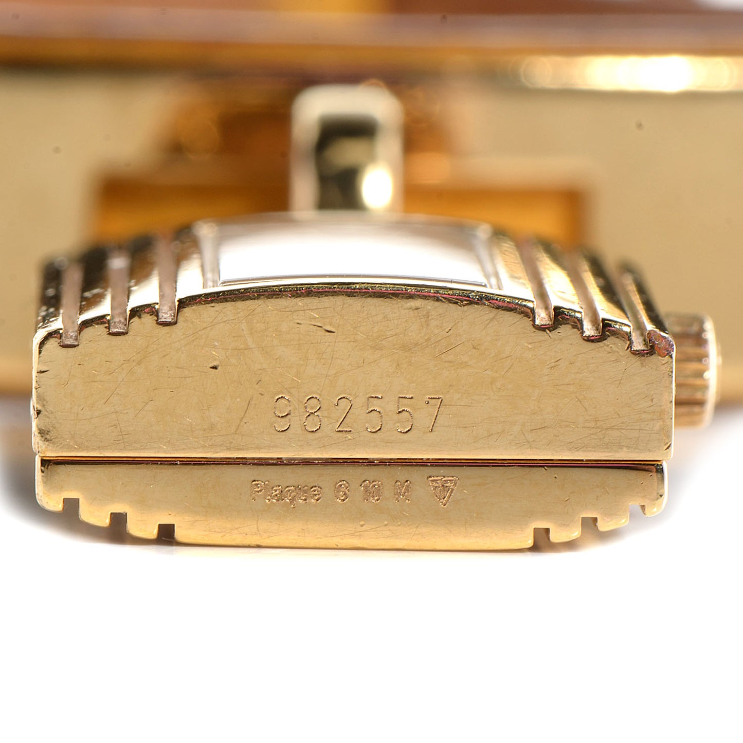 Stainless Steel Courchevel 20mm Kelly Cadena Quartz Watch Jaune