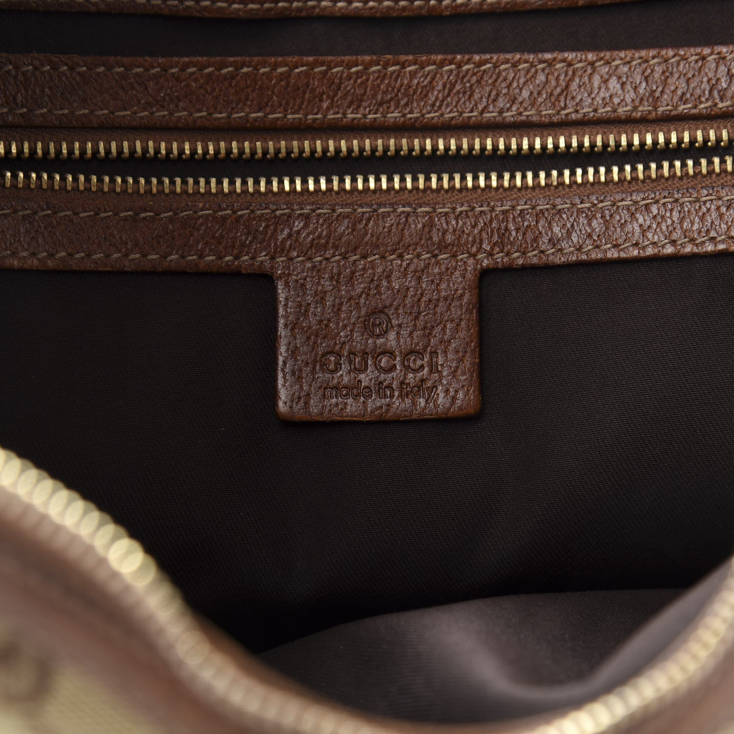 Gucci Monogram Bamboo Ring Hobo Brown 8 of 13