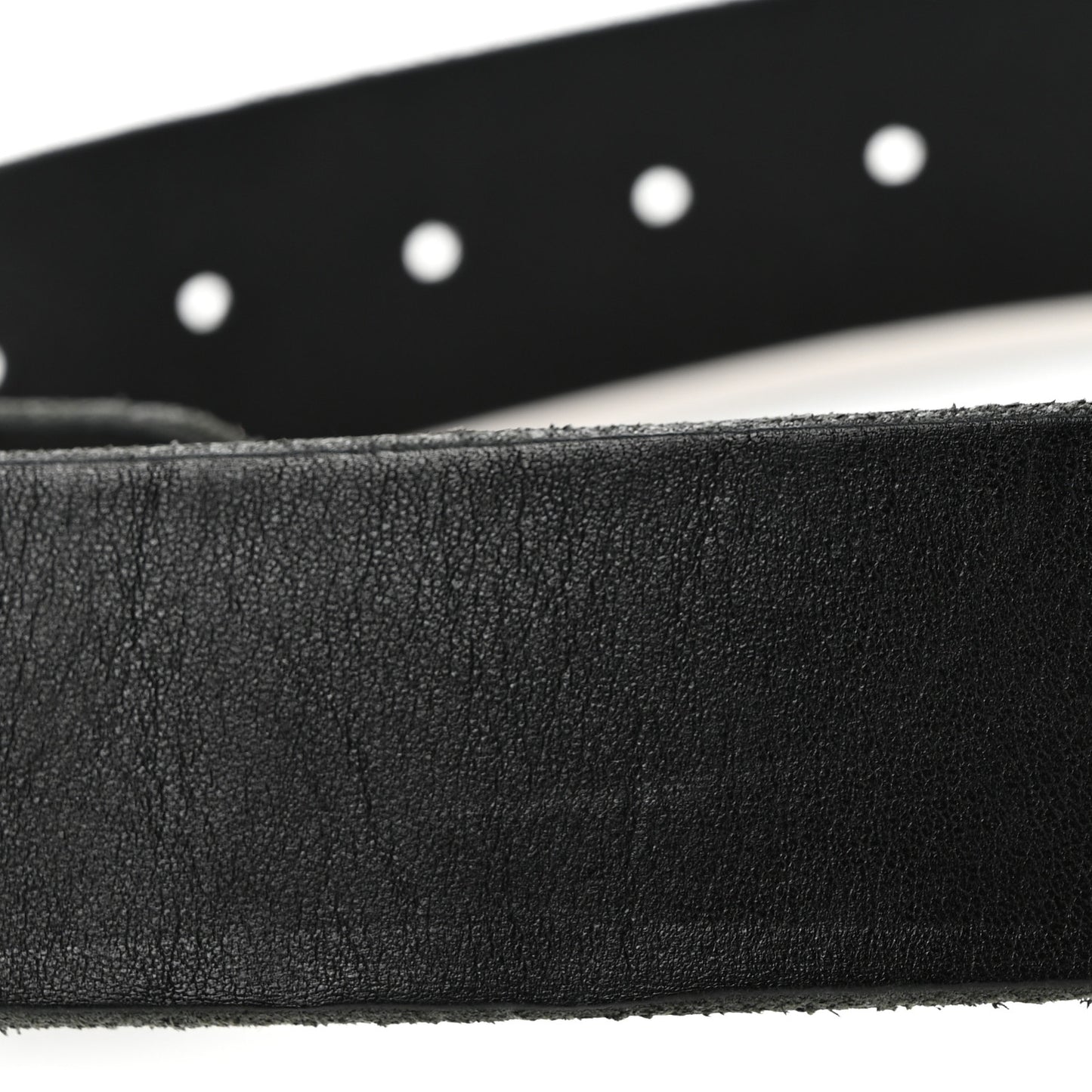 Faded Calfskin Double G 40mm Belt 85 34 Black