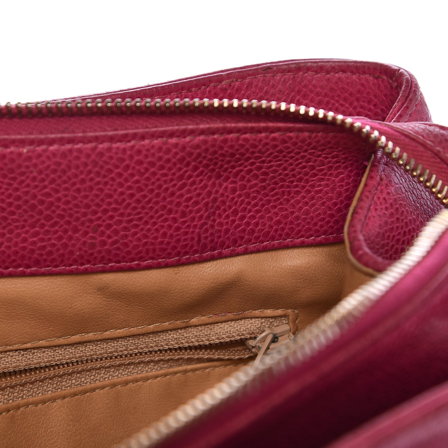 Caviar CC Shoulder Bag Pink