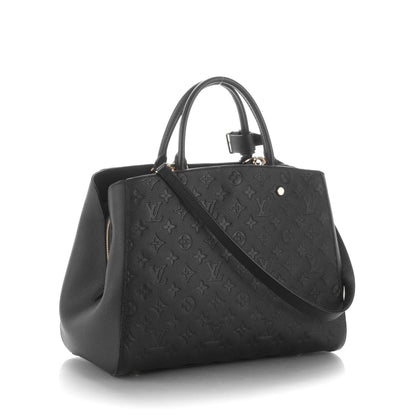 Louis Vuitton Empreinte Montaigne GM Black 3 of 7