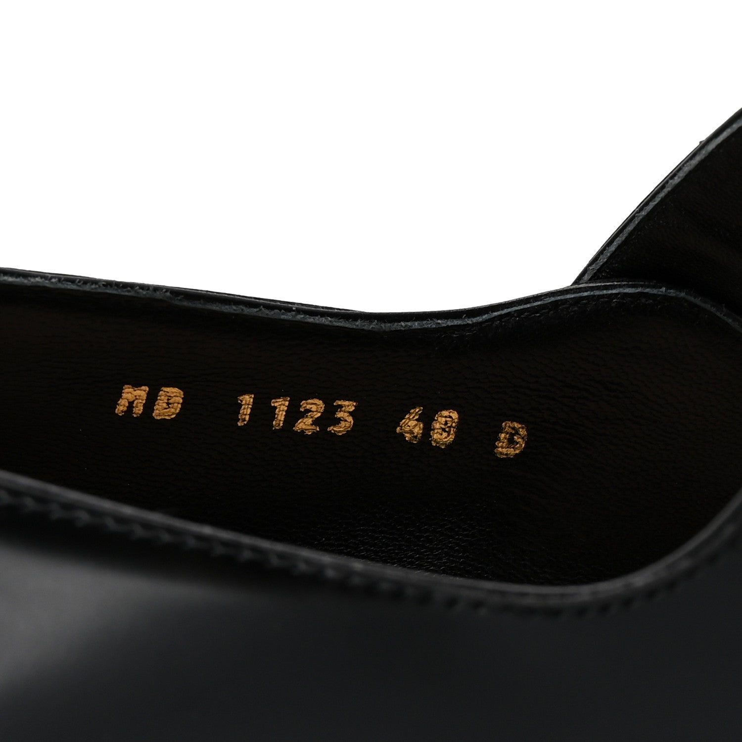 Christian Dior Brushed Calfskin Uniform 30mm Pumps 40 Black 9 of 10