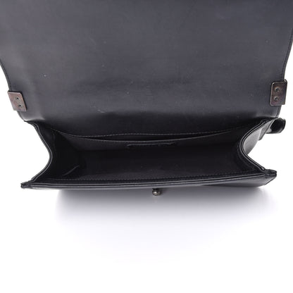 Chanel Lambskin Quilted Medium Boy Flap Black 5 of 11