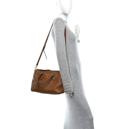 Prada Vitello Phenix Bauletto Cannella 2 of 9