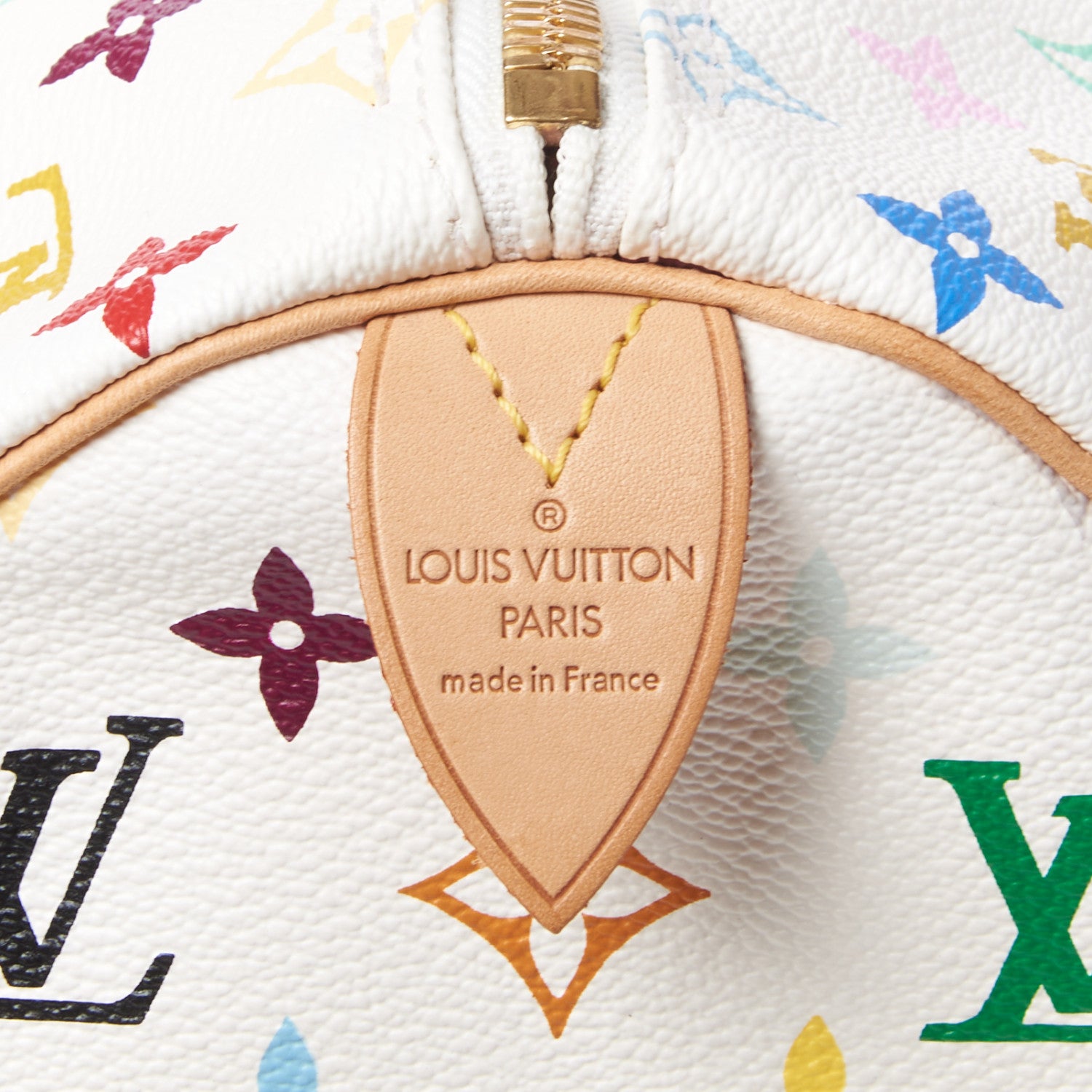 Louis Vuitton Monogram Multicolor Keepall 45 White 10 of 10