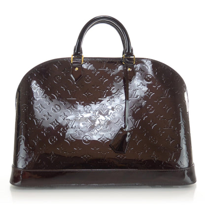 Louis Vuitton Vernis Alma GM Amarante 1 of 8