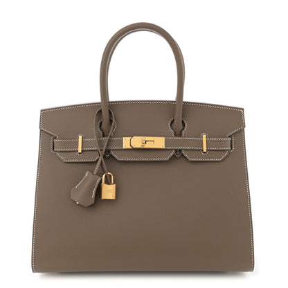 Hermes Epsom Birkin Sellier 30 Etoupe 1 of 11