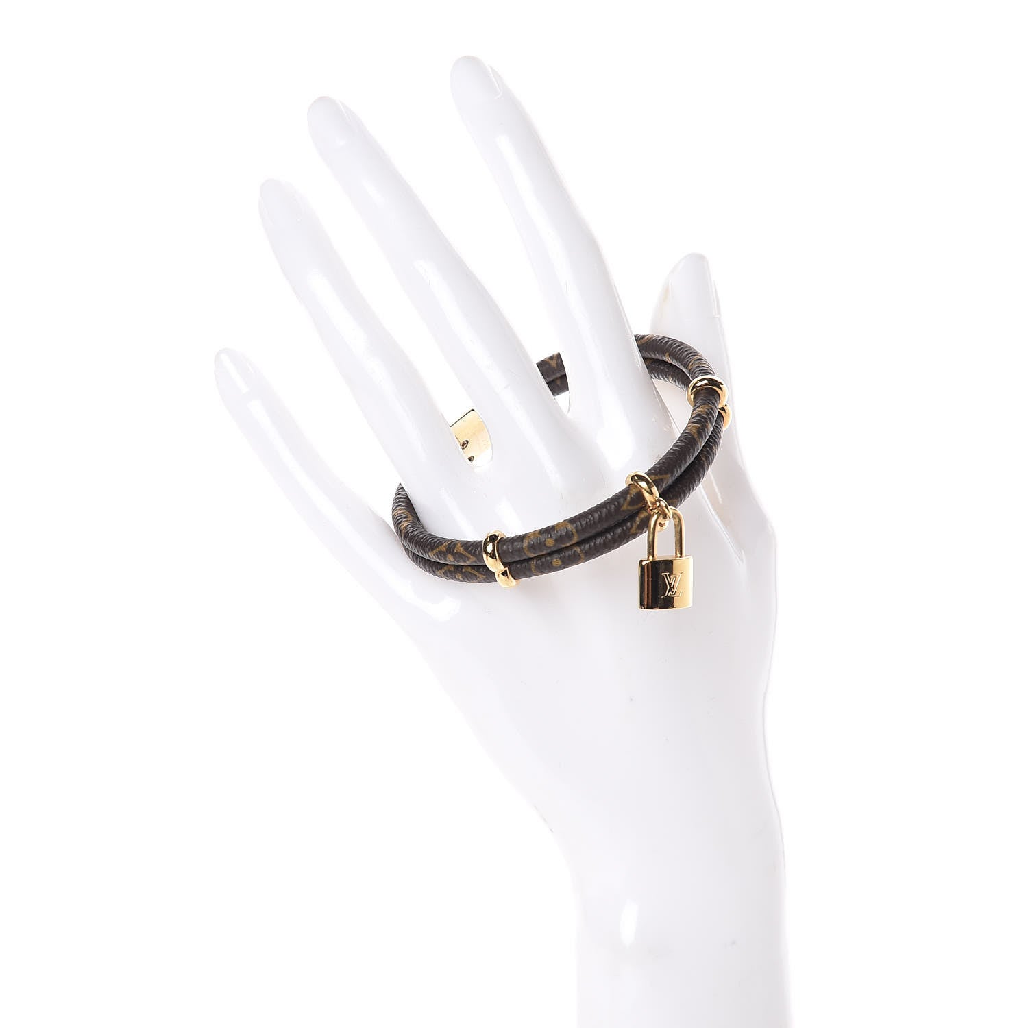 Louis Vuitton Monogram Keep It Twice Bracelet 17 2 of 5