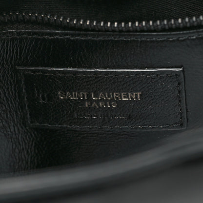 Saint Laurent Patent Le 5 A 7 Hobo Black 6 of 10