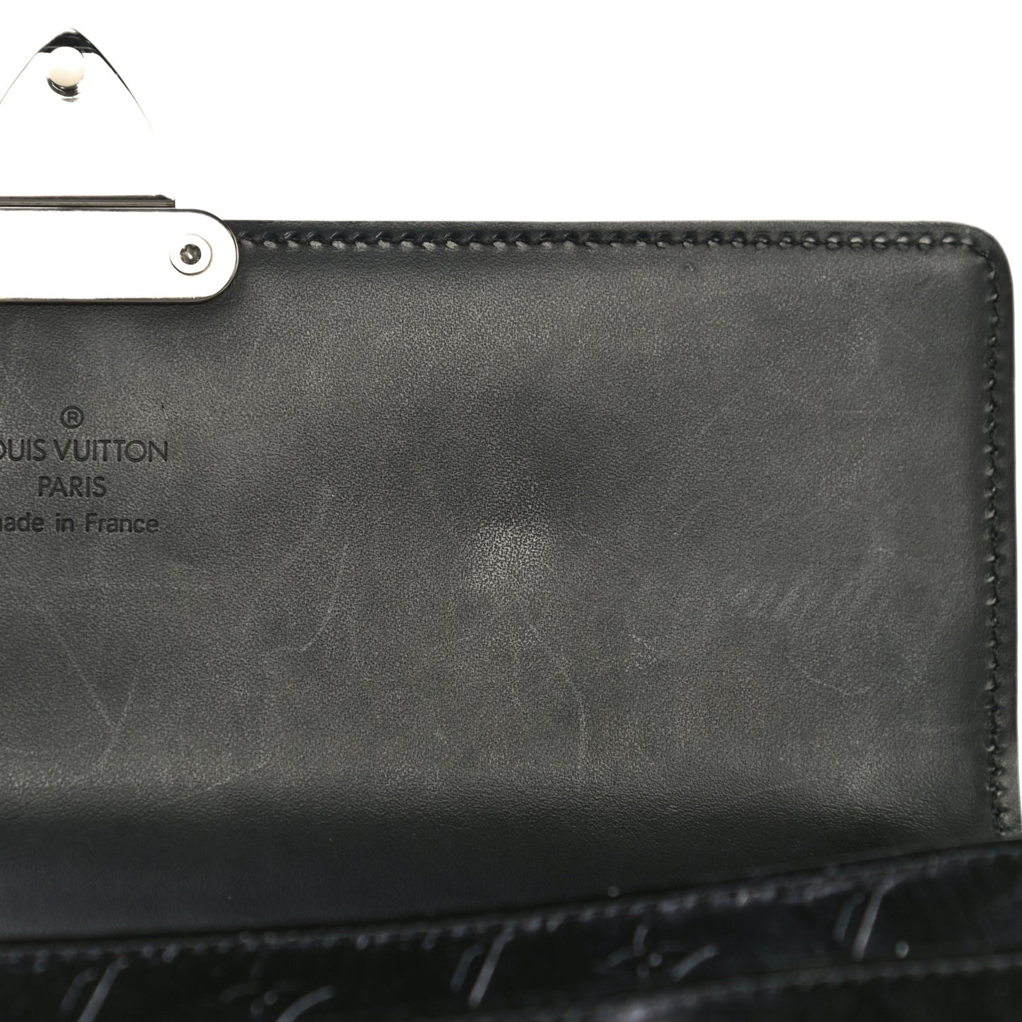 Monogram Glace Anouchka Pochette MM Black