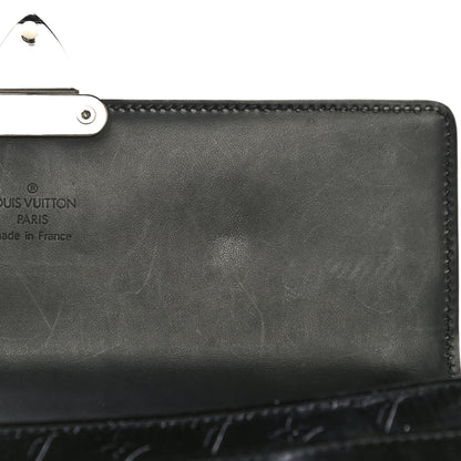 Louis Vuitton Monogram Glace Anouchka Pochette MM Black 11 of 23