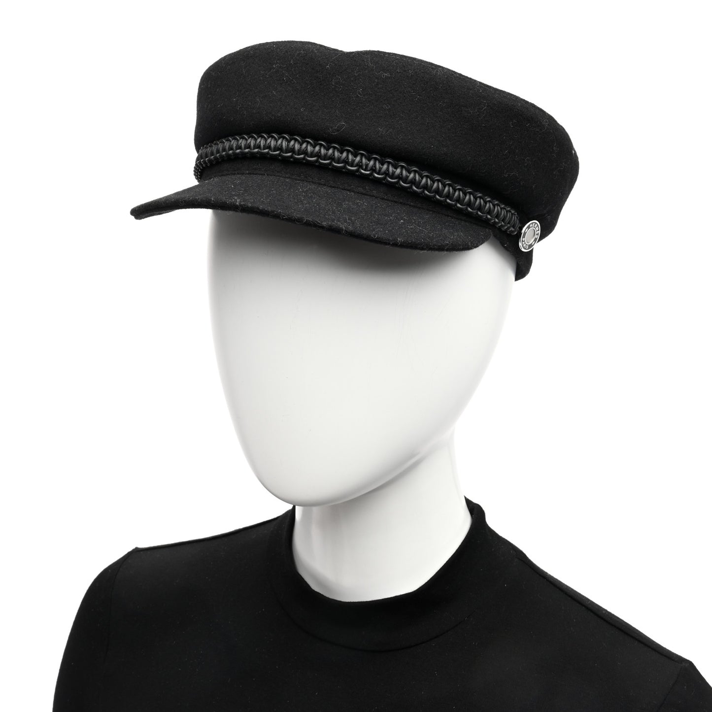 Cashmere Womens Deauville Cap 58 Black