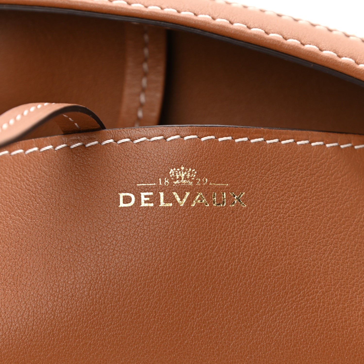 Delvaux Linen Canvas Supple Calfskin Mini Pin Daily Surpique Bucket Naturel 6 of 10