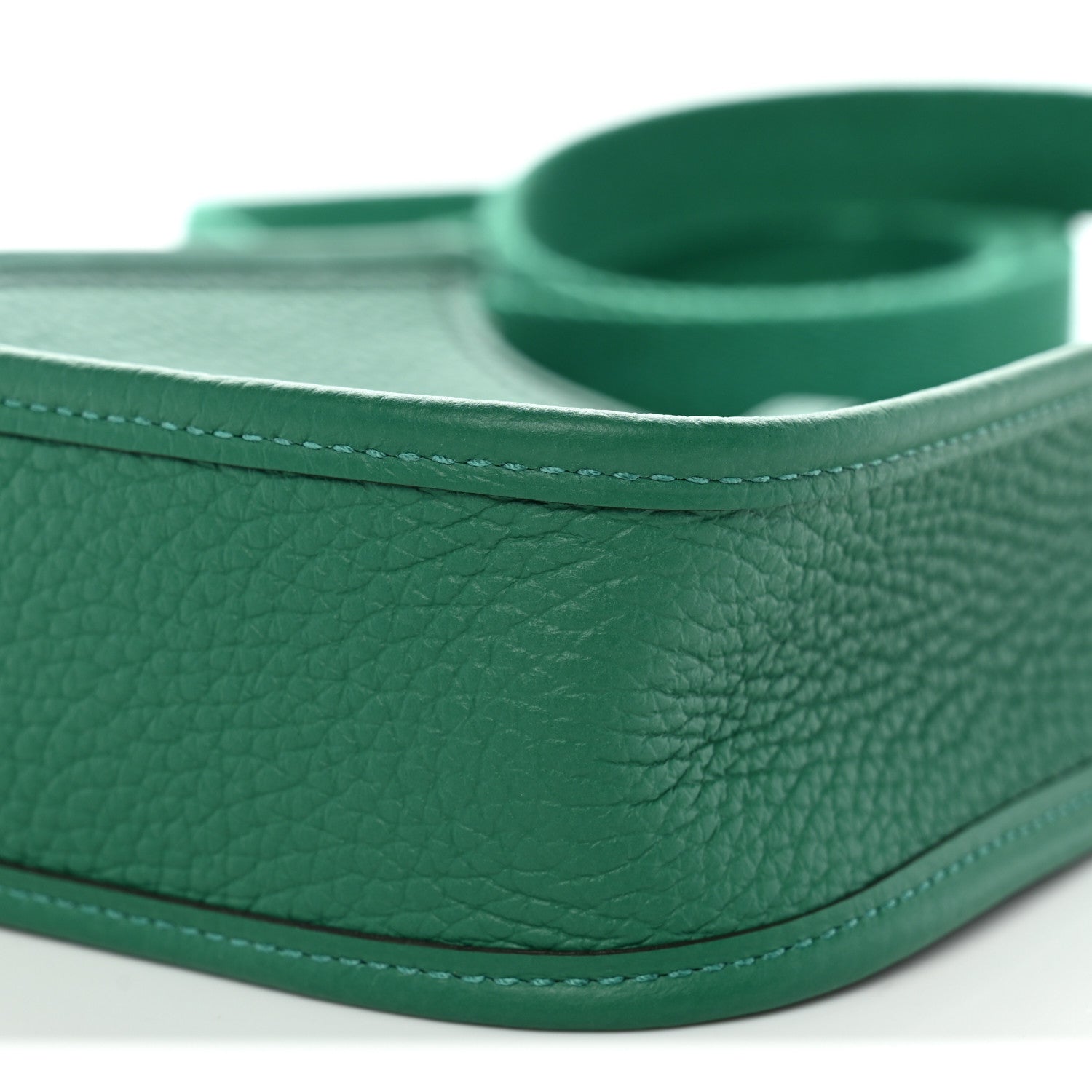 Hermes Taurillon Clemence Evelyne TPM Vert Vertigo 9 of 10