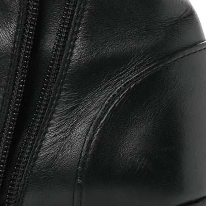 Jimmy Choo Calfskin Combat Boots 36.5 Black 13 of 14