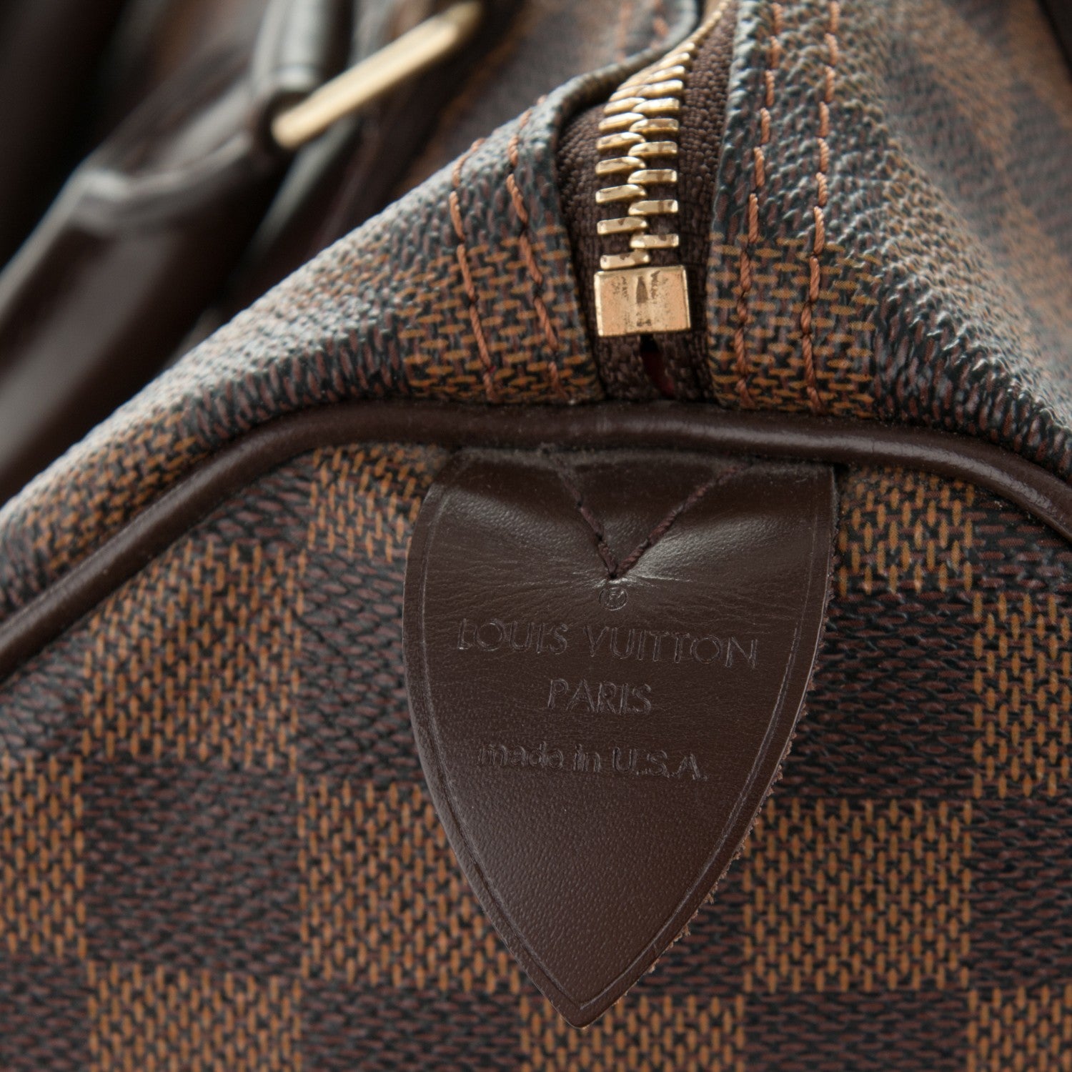 Louis Vuitton Damier Ebene Speedy 30 7 of 7