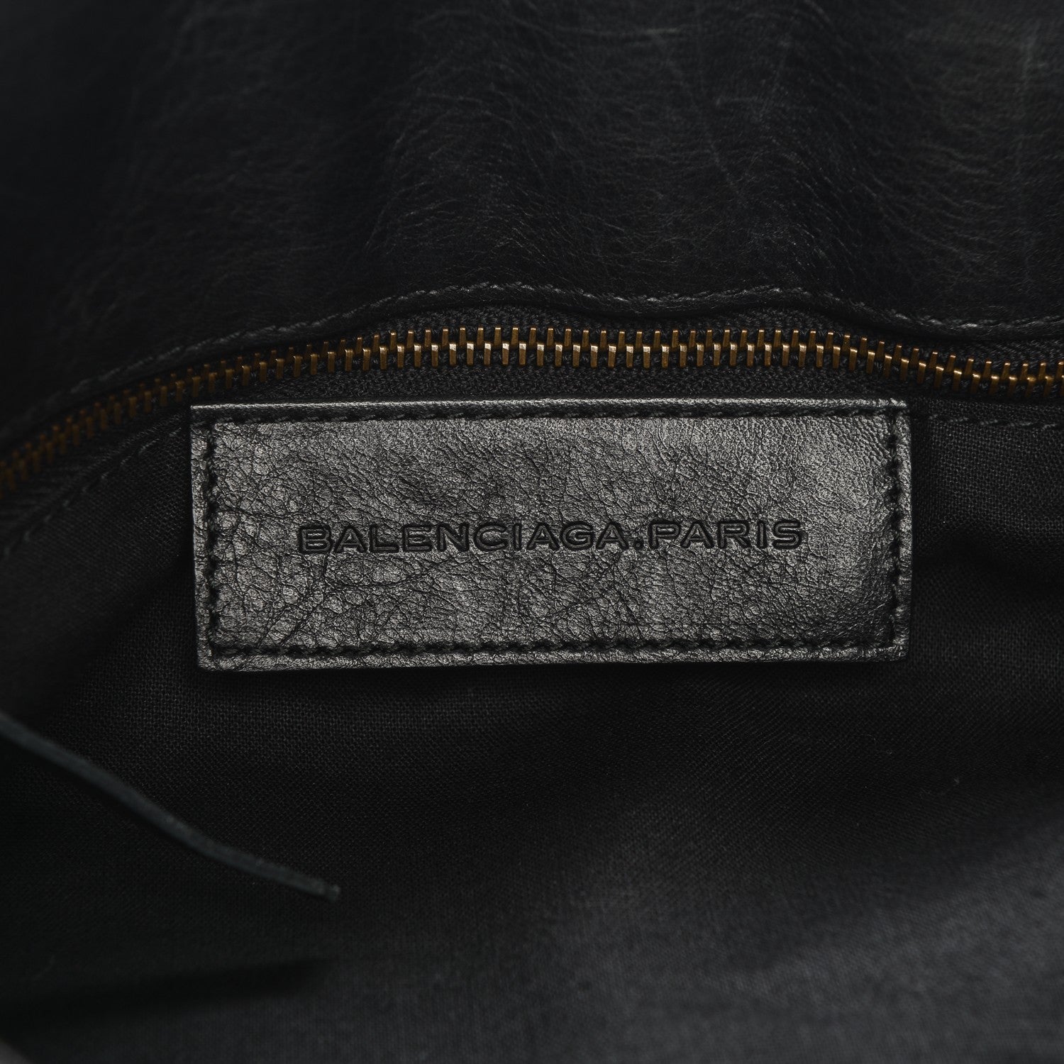 Balenciaga Agneau Folk Messenger Black 6 of 7