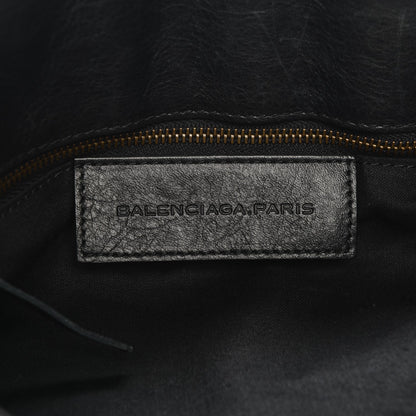 Balenciaga Agneau Folk Messenger Black 6 of 7