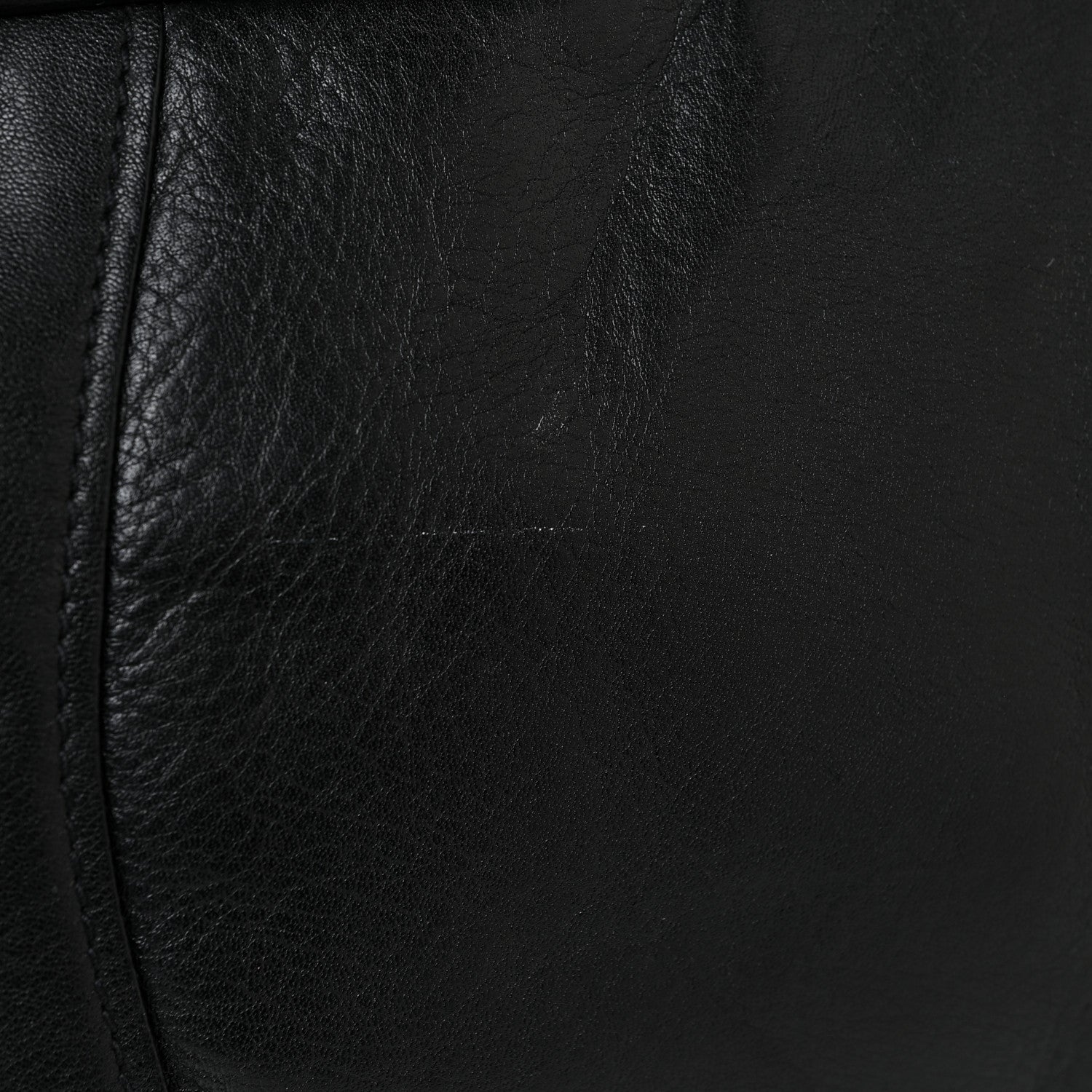 Prada Soft Calf Pleated Two Pocket Hobo Black 15 of 17