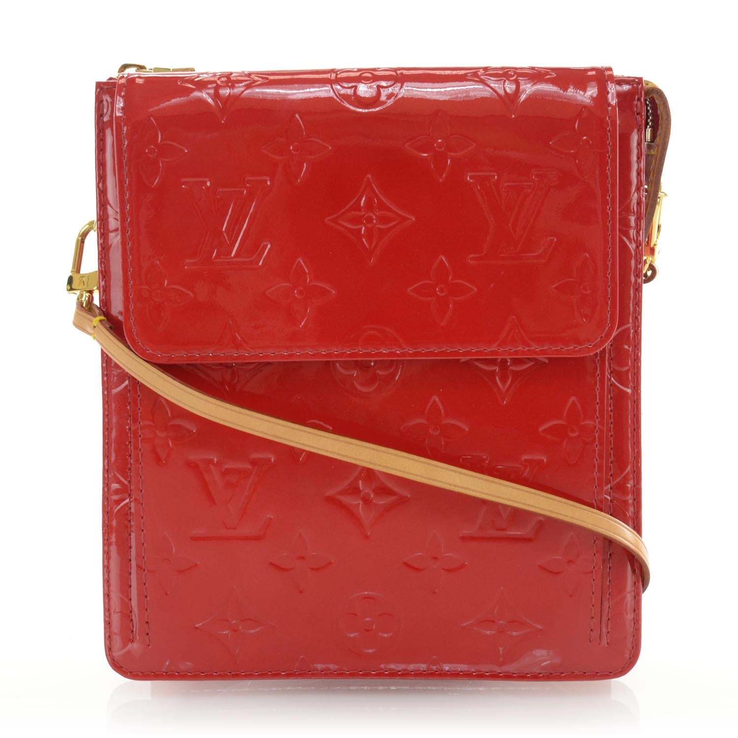 Louis Vuitton Vernis Mott Red 1 of 7