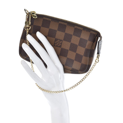 Louis Vuitton Damier Ebene Mini Pochette Accessories 2 of 8