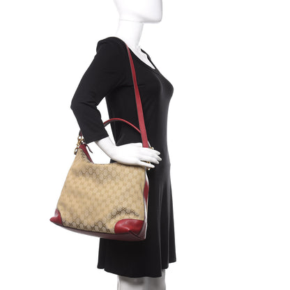 Gucci Monogram Small Miss GG Hobo Red 2 of 10