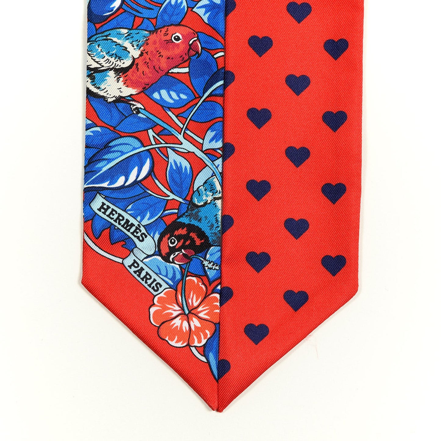 Silk Jungle Love Love Twilly Rouge Marine Fauve