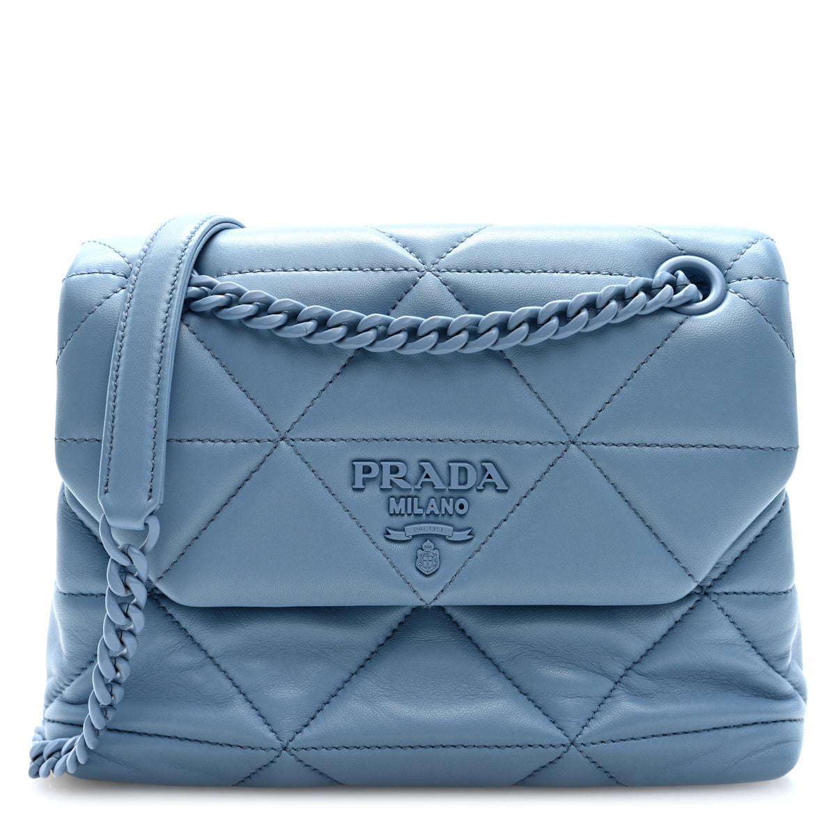 Nappa Triangle Stitched Small Spectrum Bag Astrale
