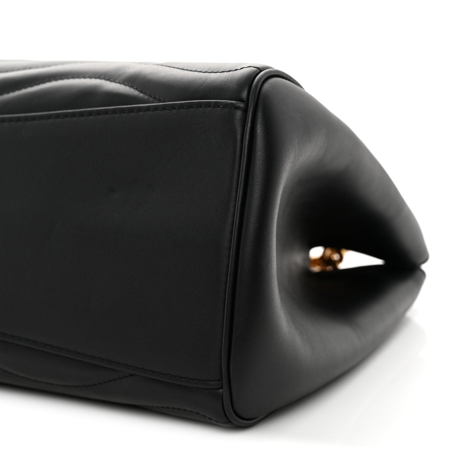 Calfskin New Wave Chain Tote Black