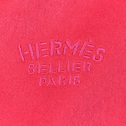 Hermes Cashmere Fringe Double Face Stole 3 of 4