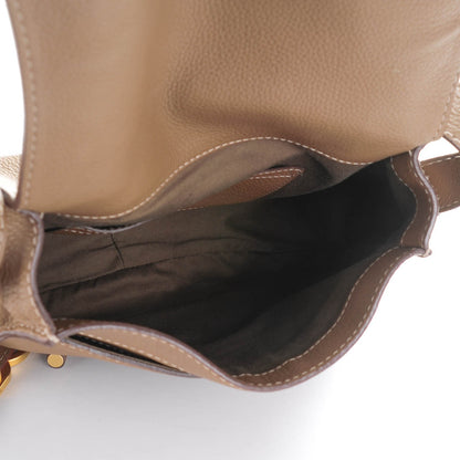 Chloe Grained Calfskin Medium Marcie Saddle Bag Seed 5 of 9