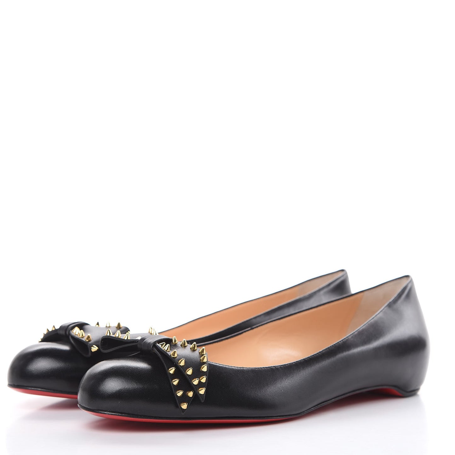 Nappa Ballalarina Flats 41 Black