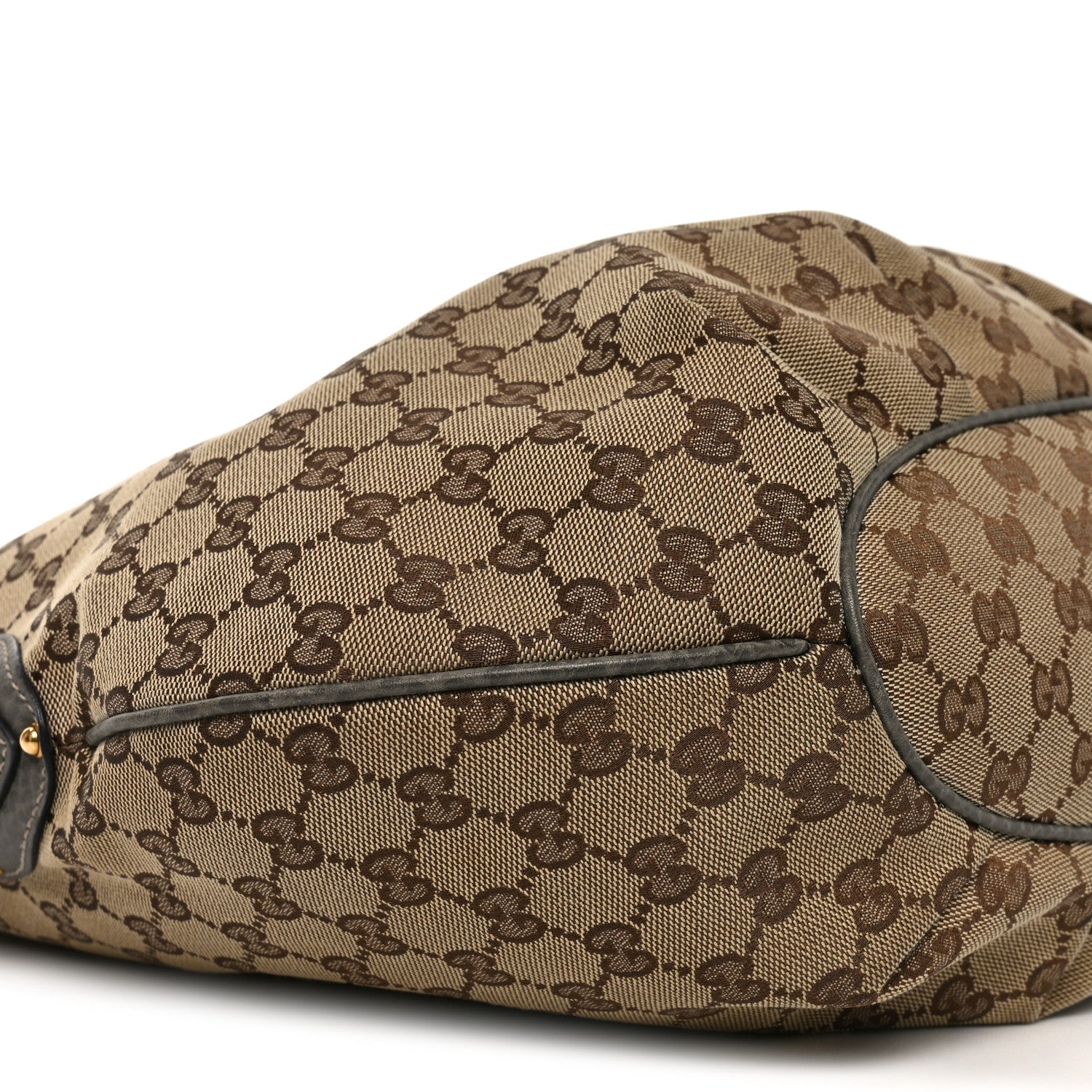 Gucci Monogram Medium Pelham Hobo Grey 9 of 10