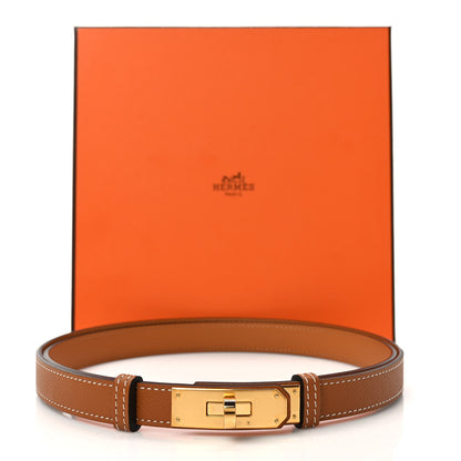 Hermes Epsom Kelly Belt Gold 4 of 4