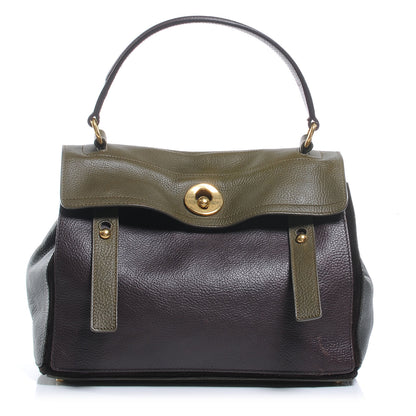 Saint Laurent Leather Muse Two Brown 1 of 7