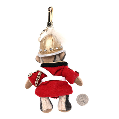 Burberry Thomas Bear Regimental Keychain Charm Camel 2 of 3