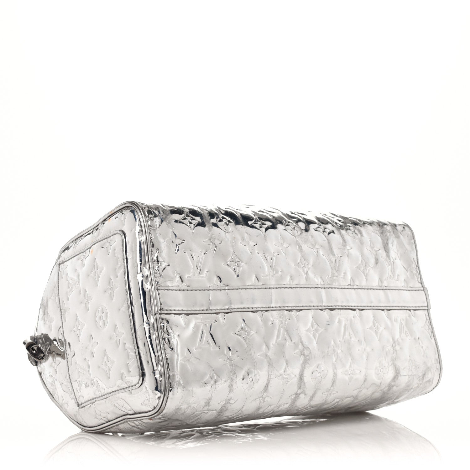 Louis Vuitton Monogram Miroir Speedy 30 Silver 4 of 18