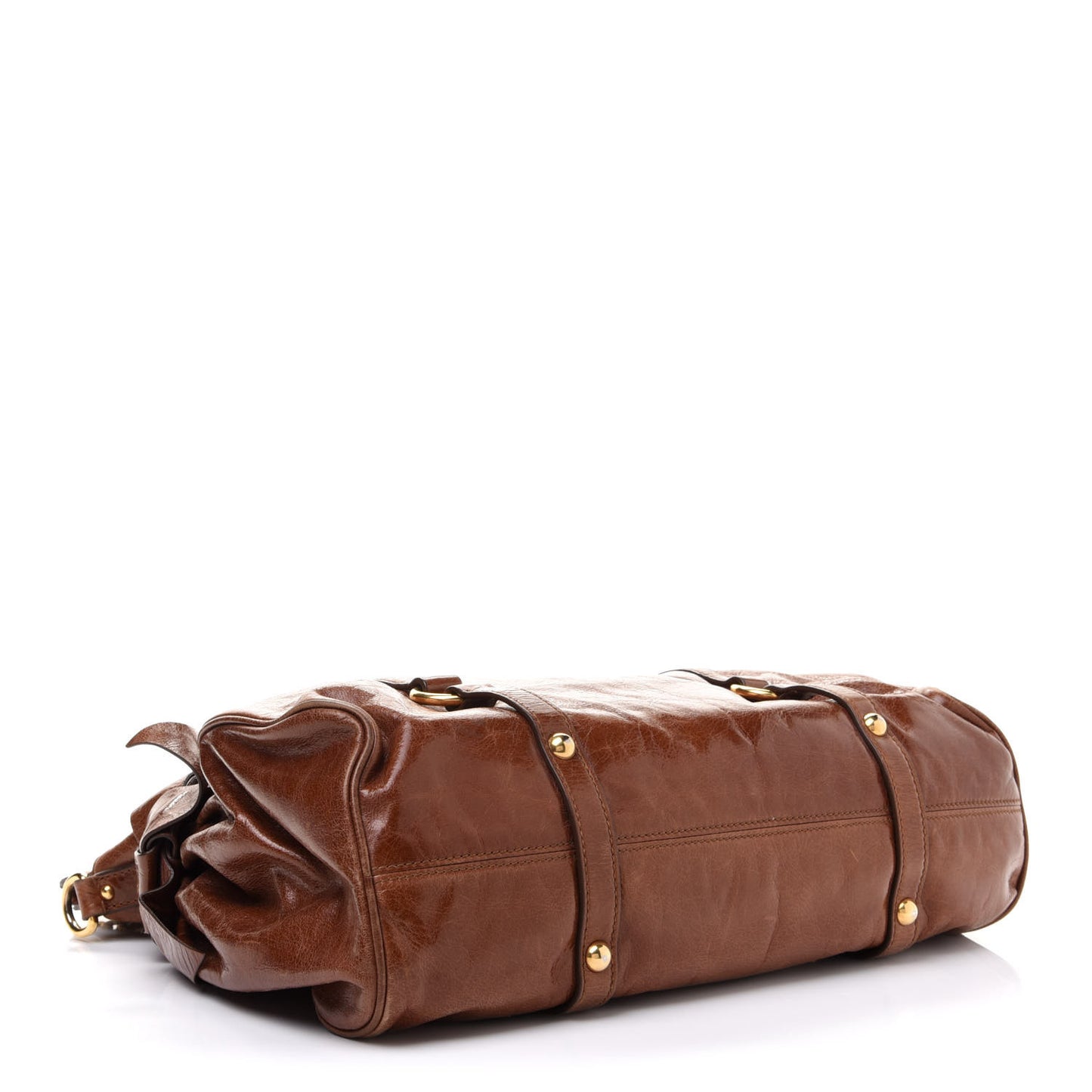 Vitello Lux Medium Bow Bag Palissandro