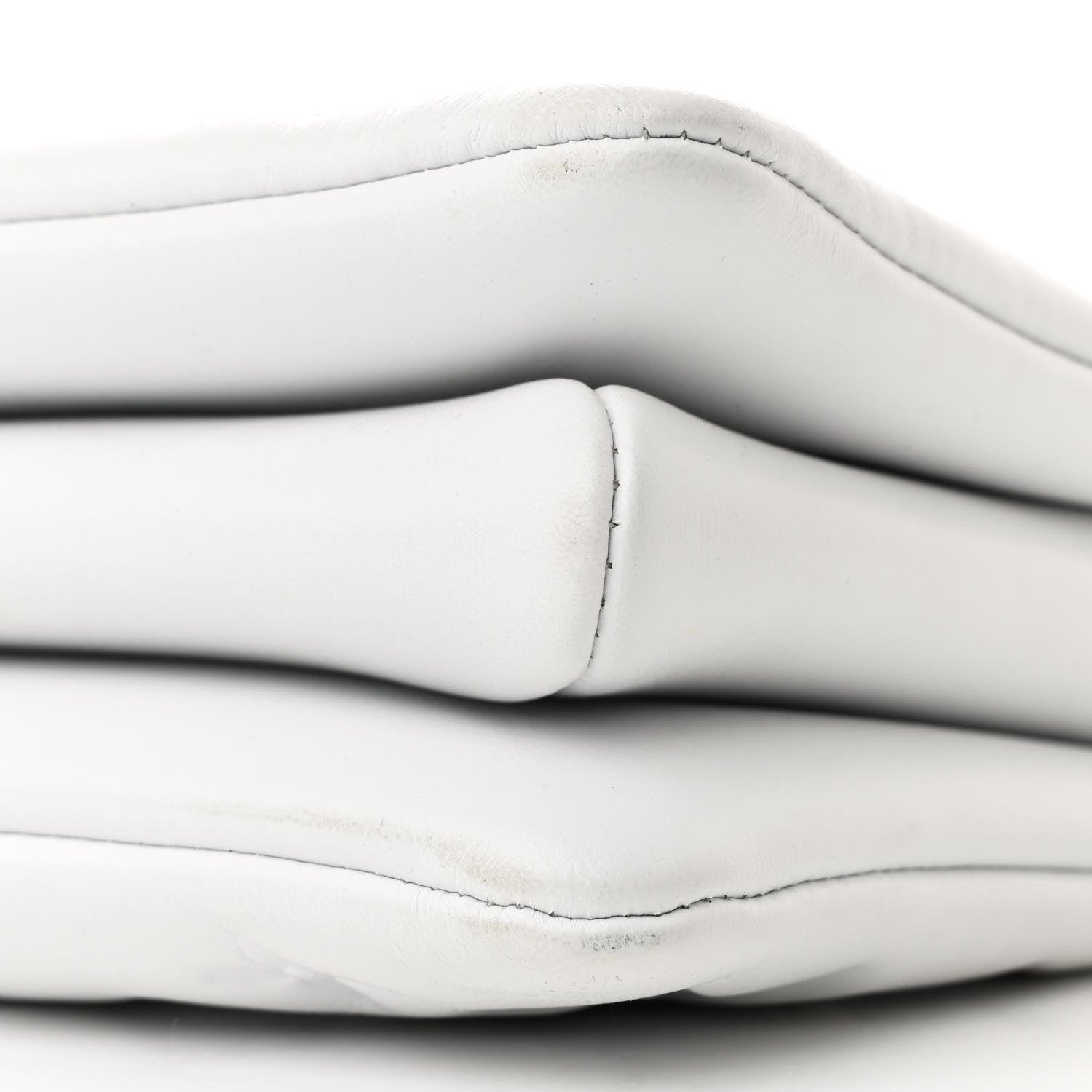 Louis Vuitton Lambskin Embossed Monogram Coussin BB White 11 of 11