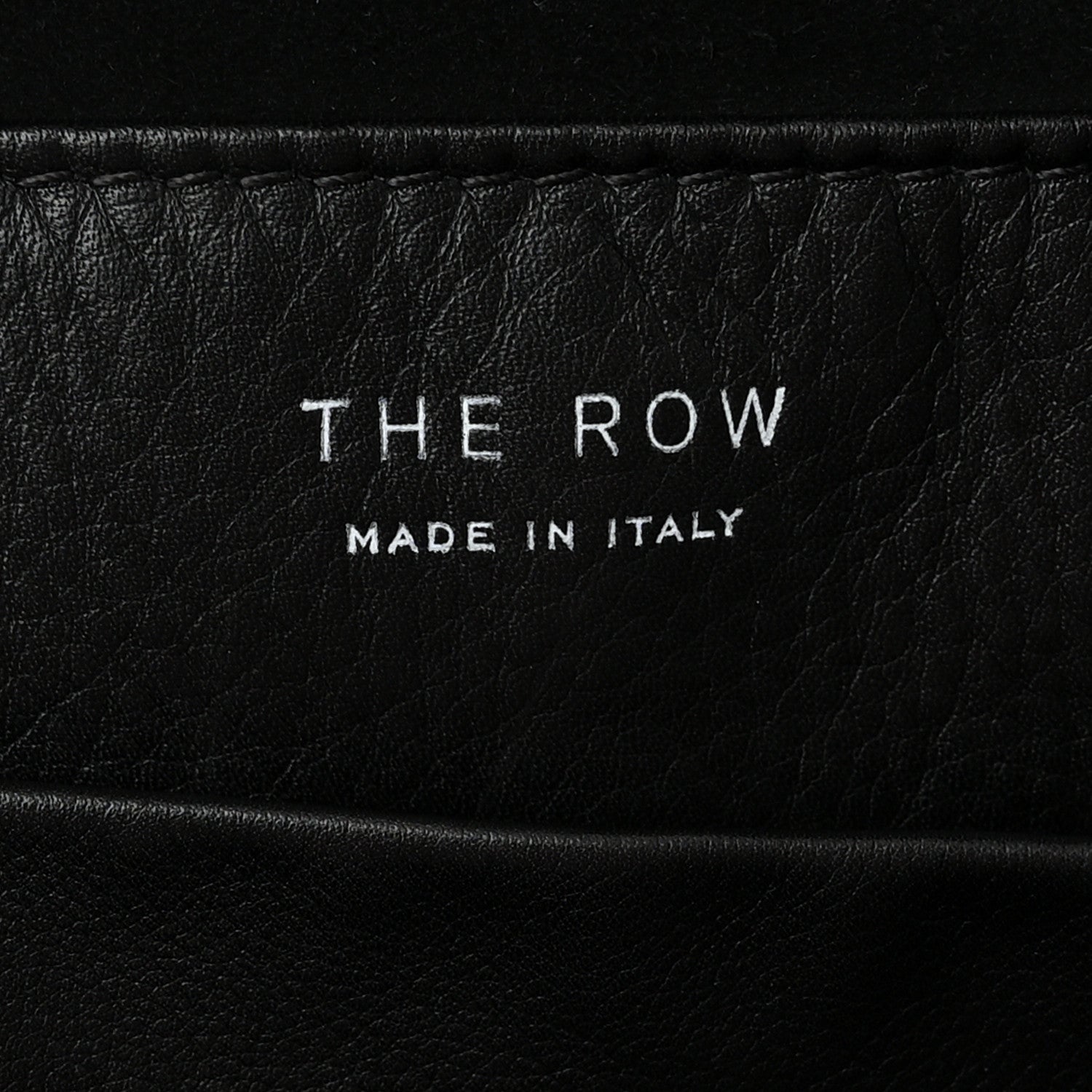 The Row Grained Calfskin Bindle Two Bag Black 6 of 9