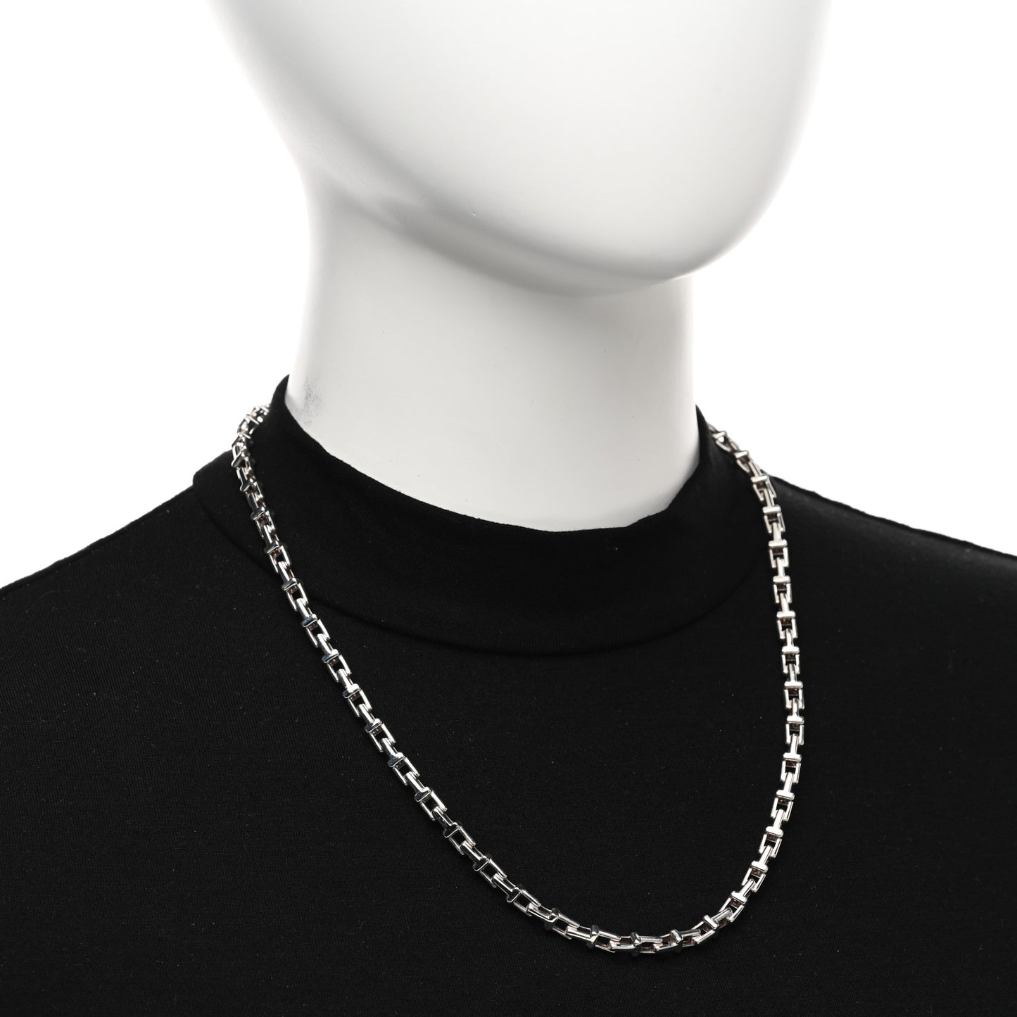 Sterling Silver Tiffany T Chain Necklace
